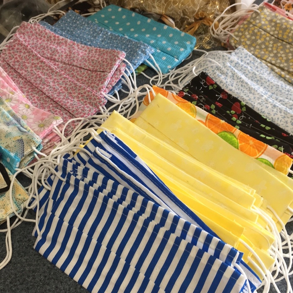 Assorted 100% Cotton Face Masks
